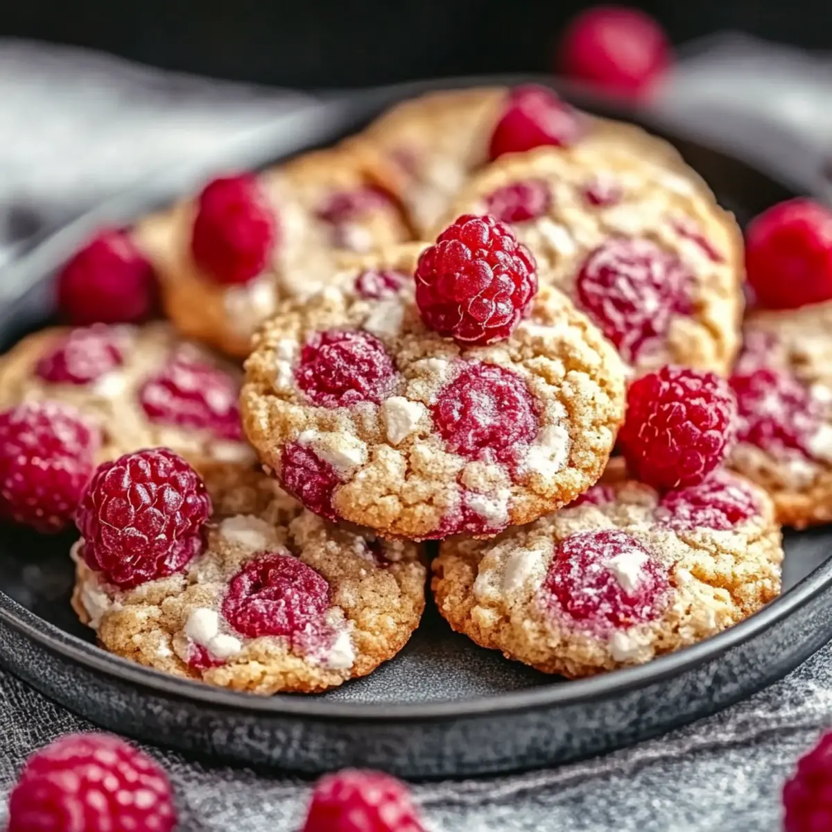 Raspberry Banana Cookies That Even Kids Will Love!