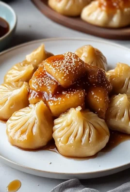Irresistible Apple Dumplings with Miso Caramel Sauce Delight