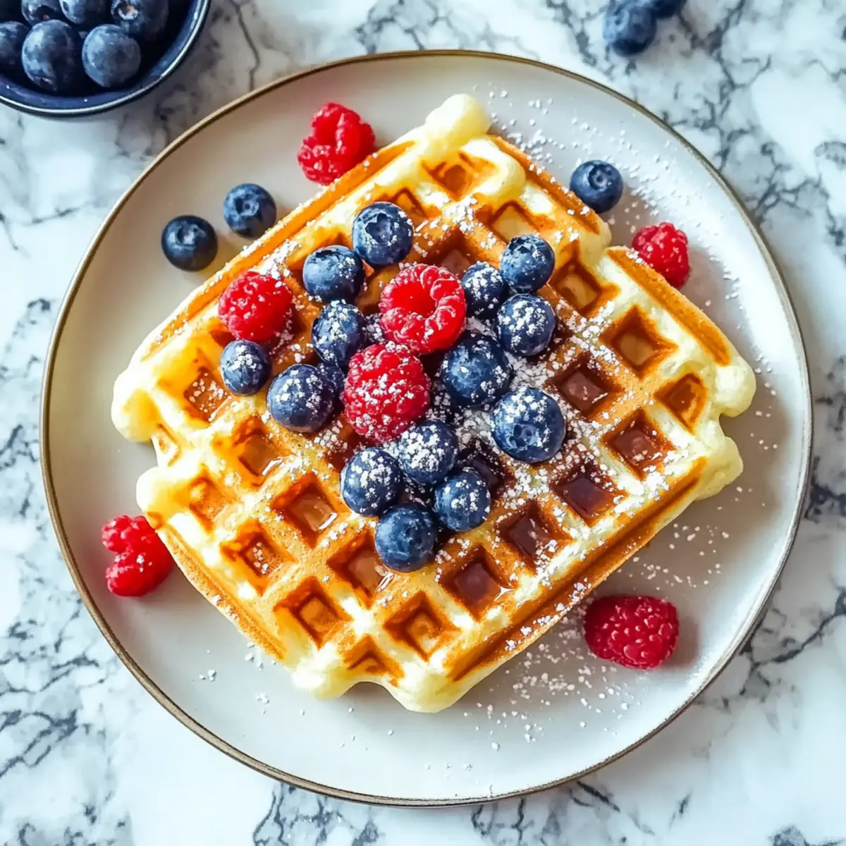 Fluffy Cassava Flour Waffles for Happy Breakfast Mornings