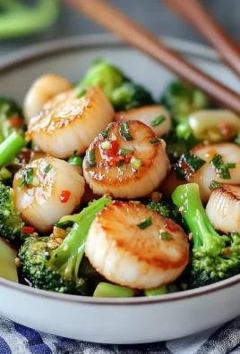 Stir-Fried Scallops and Broccoli: A Quick Flavor Booster