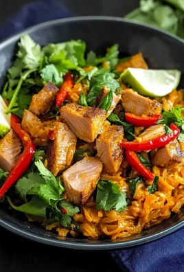 Savor Hot Thai Tuna Stir-Fry in Red Curry Bliss
