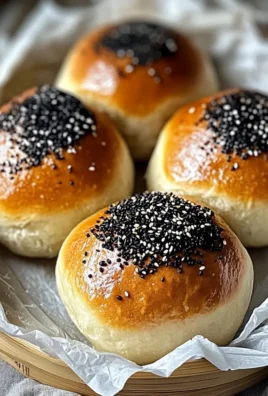 Irresistible Black Sesame and Cardamom No-Knead Milk Buns