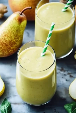 Energizing Pear Ginger Smoothie for a Fresh Start
