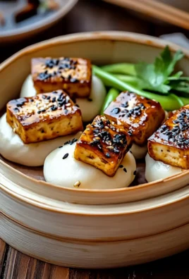 Delicious Steamed Vegan Hoisin Tofu Bao – A Flavorful Delight