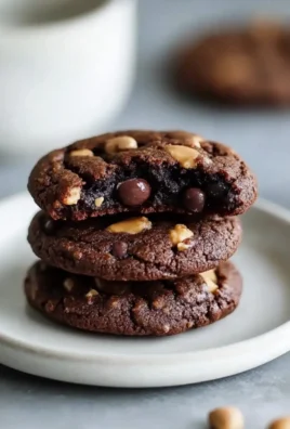 Decadent Peanut Butter Stuffed Black Bean Cookies Recipe