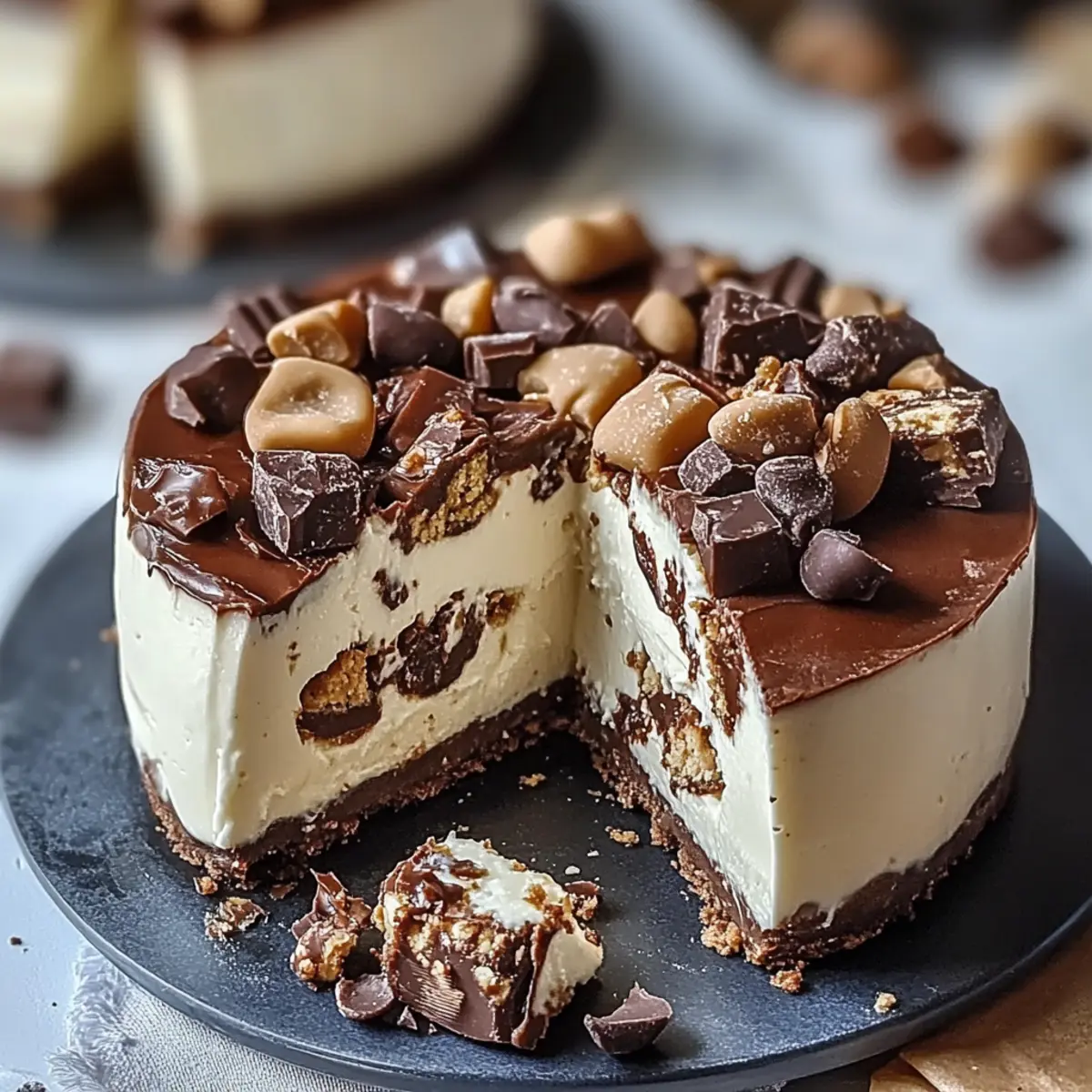 Indulge in Chunky Cheesecake Rocky Road Bliss Today