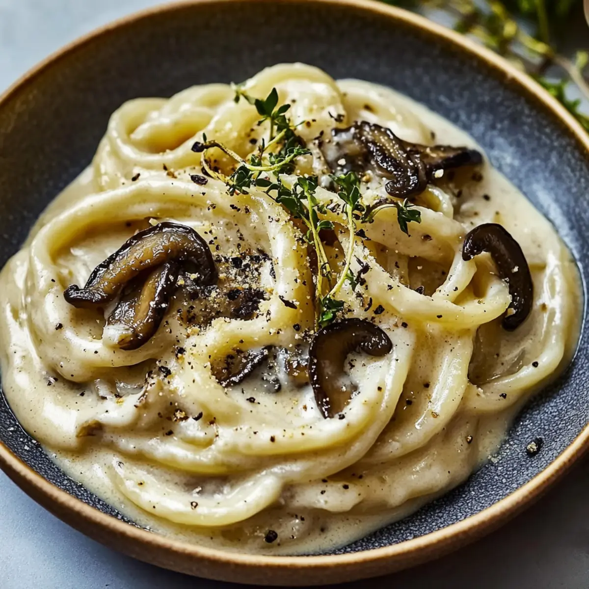 Delicious Bucatini with Shiitake Cream You'll Crave Daily