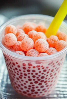 Delicious Strawberry Boba Pearls Made at Home Today