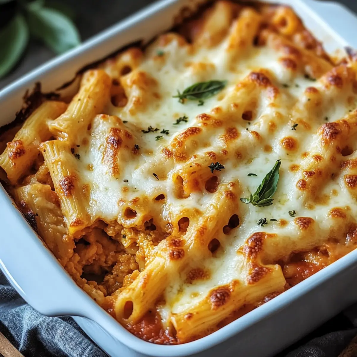 Heavenly Baked Ziti: A Cozy Culinary Dream Come True