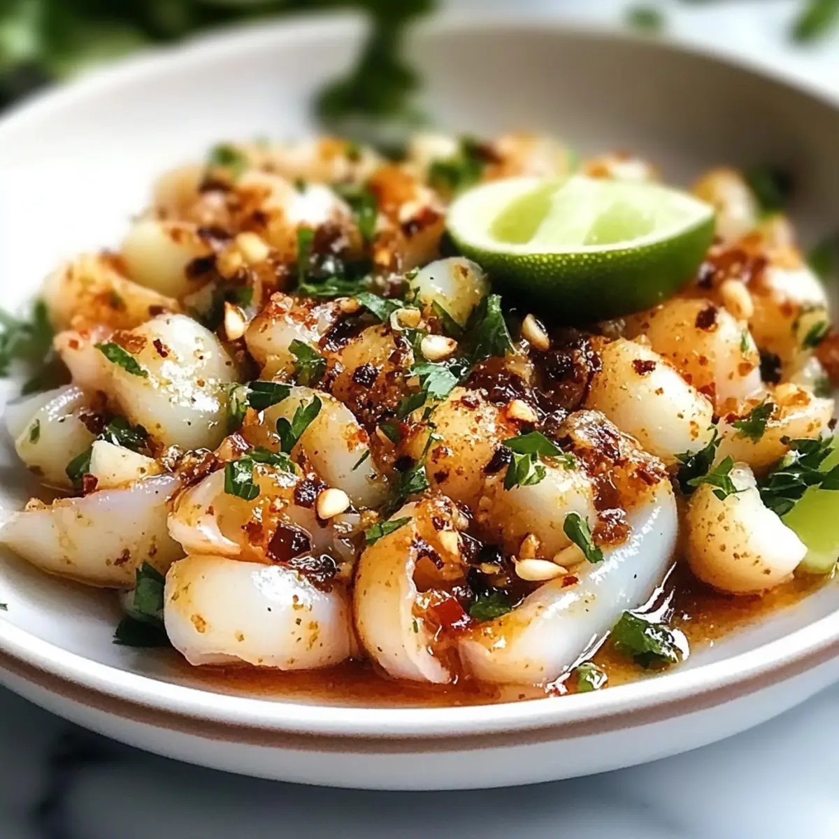 Irresistible Keto Garlic Squid: Quick & Flavorful Delight