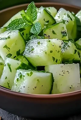 Refreshing Honeydew Cucumber Mint Salad for Summer Bliss