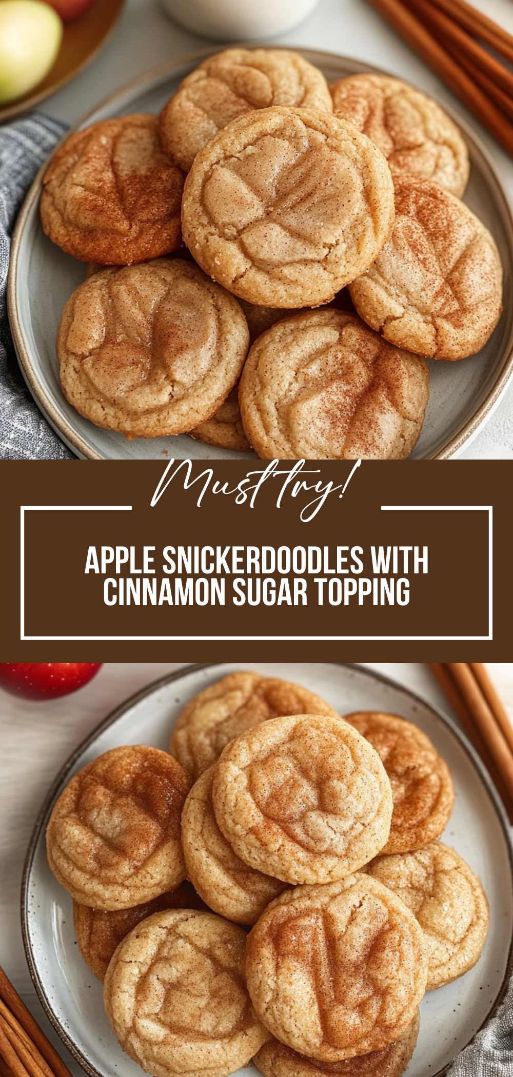 Apple Snickerdoodles