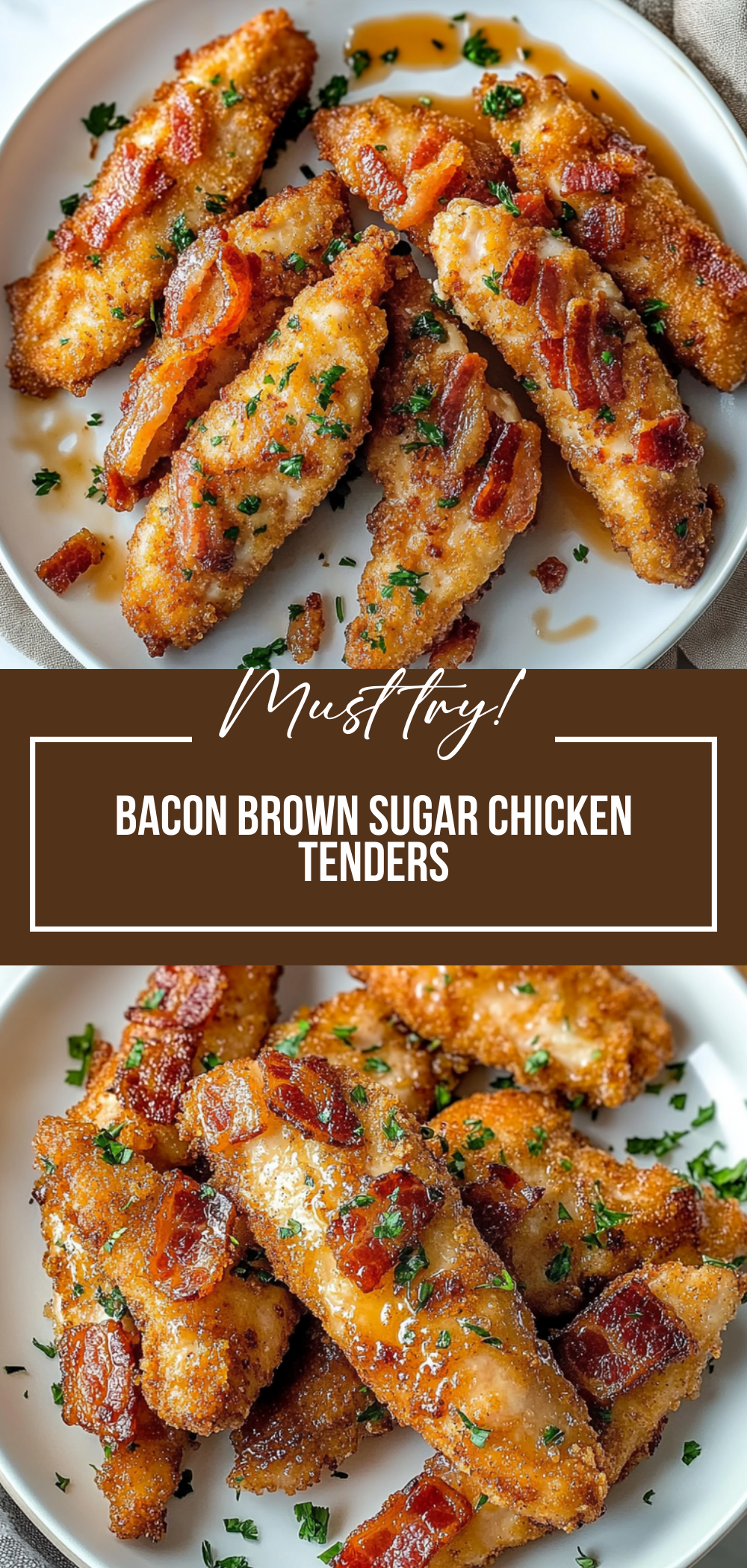 Bacon Brown Sugar Chicken Tenders