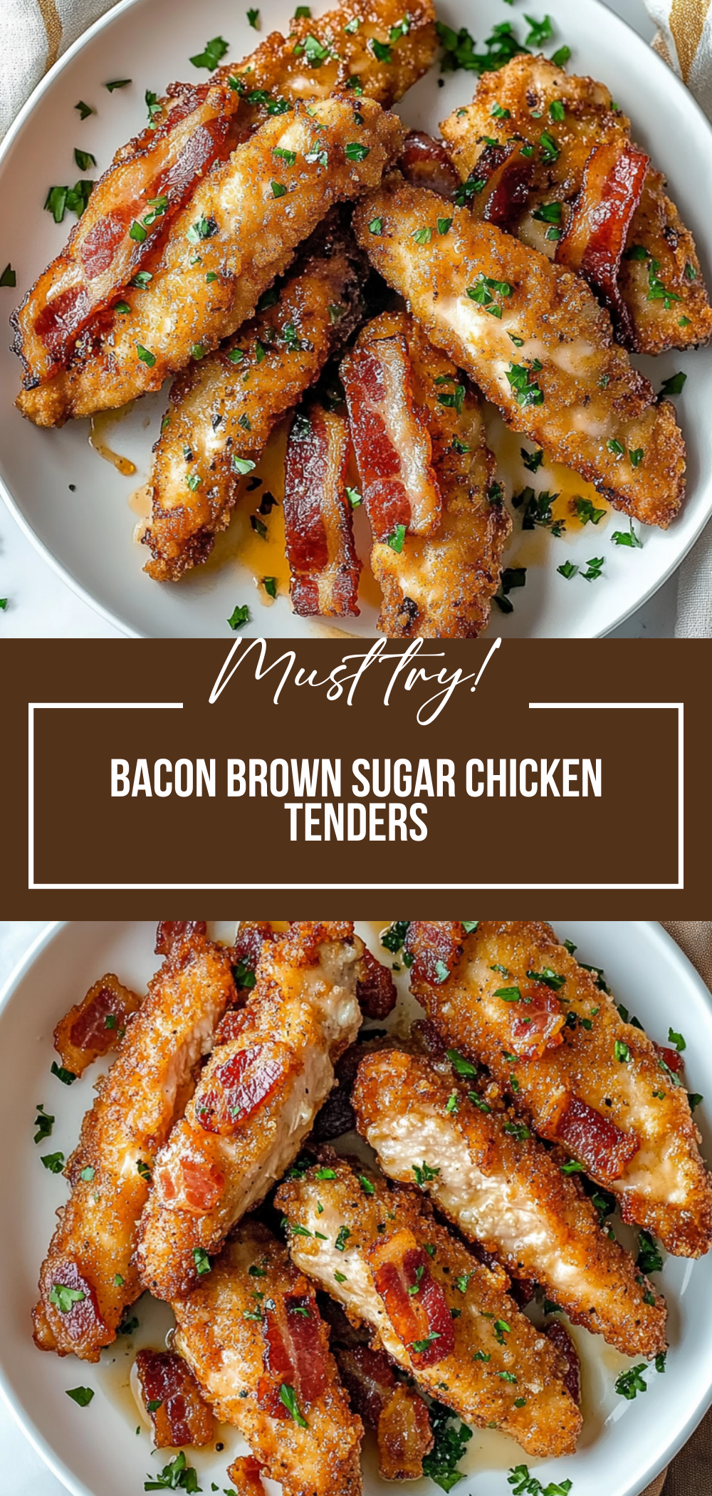 Bacon Brown Sugar Chicken Tenders