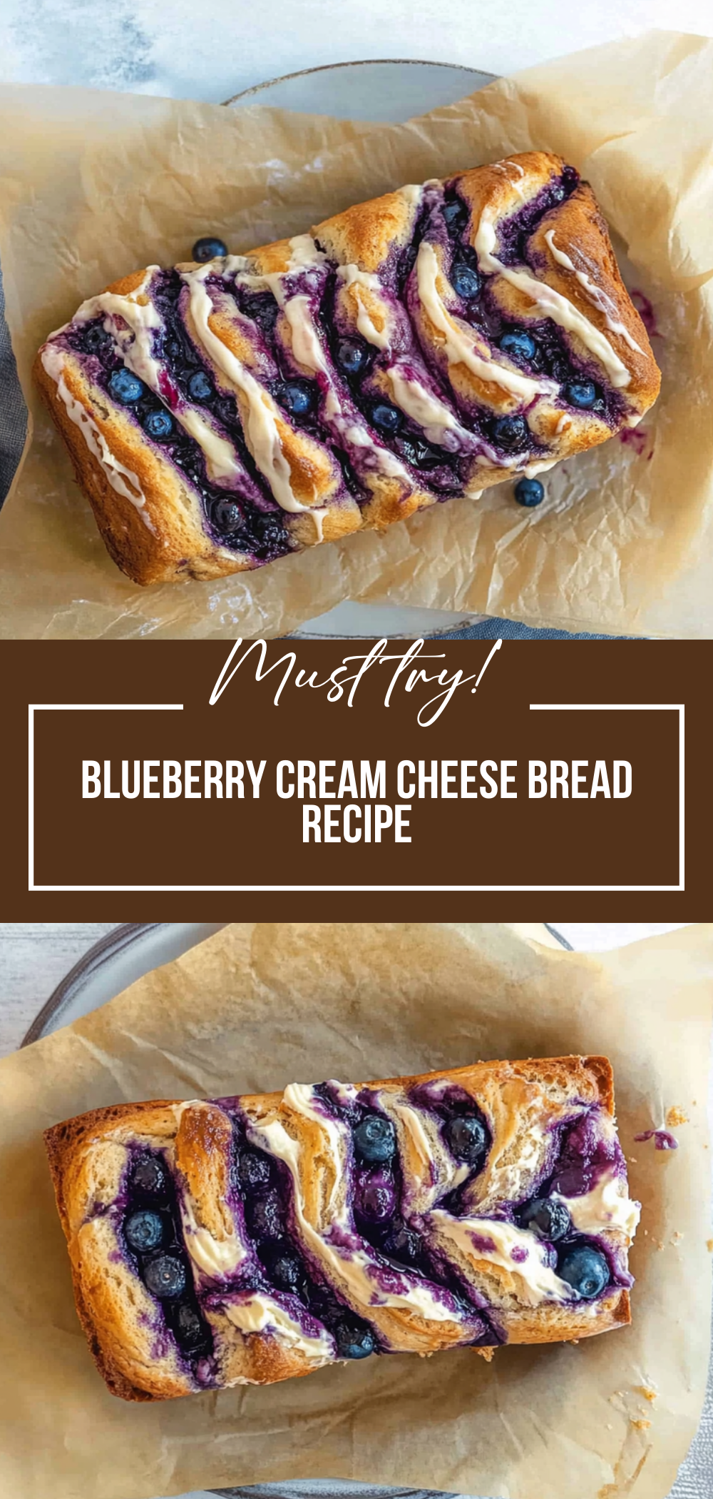 Blueberry Cream Cheese Bread Recipe