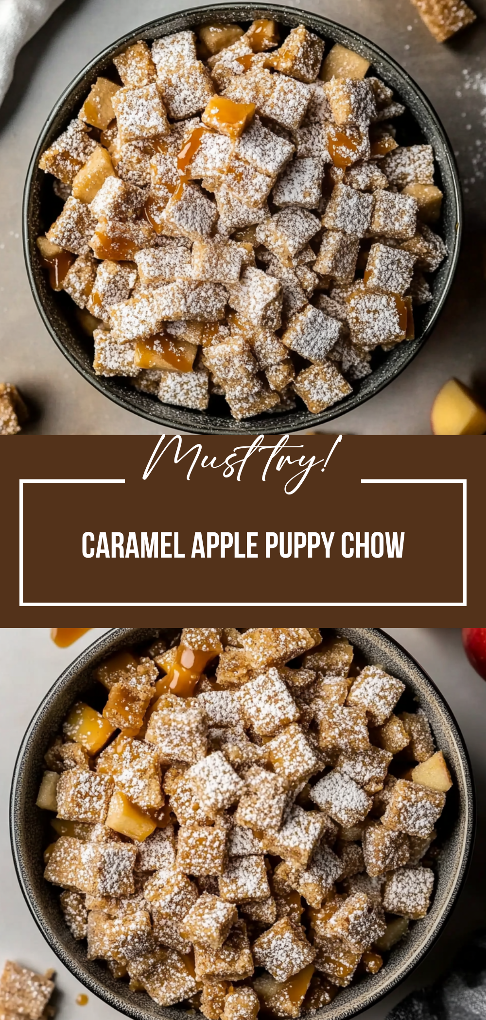 Caramel Apple Puppy Chow