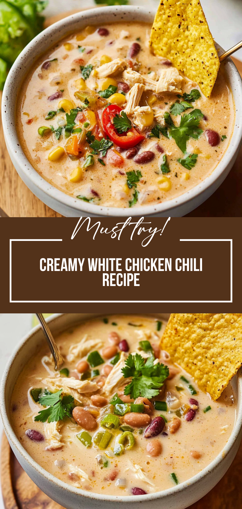 Creamy White Chicken Chili Recipe