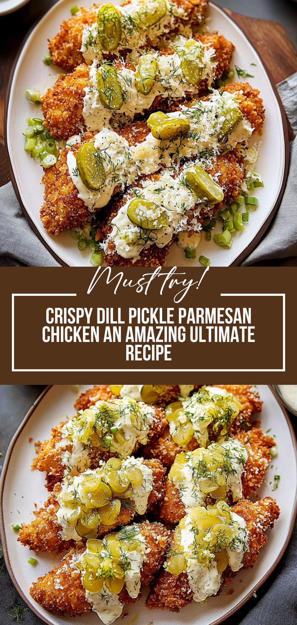 Crispy Dill Pickle Parmesan Chicken: An Amazing Ultimate Recipe