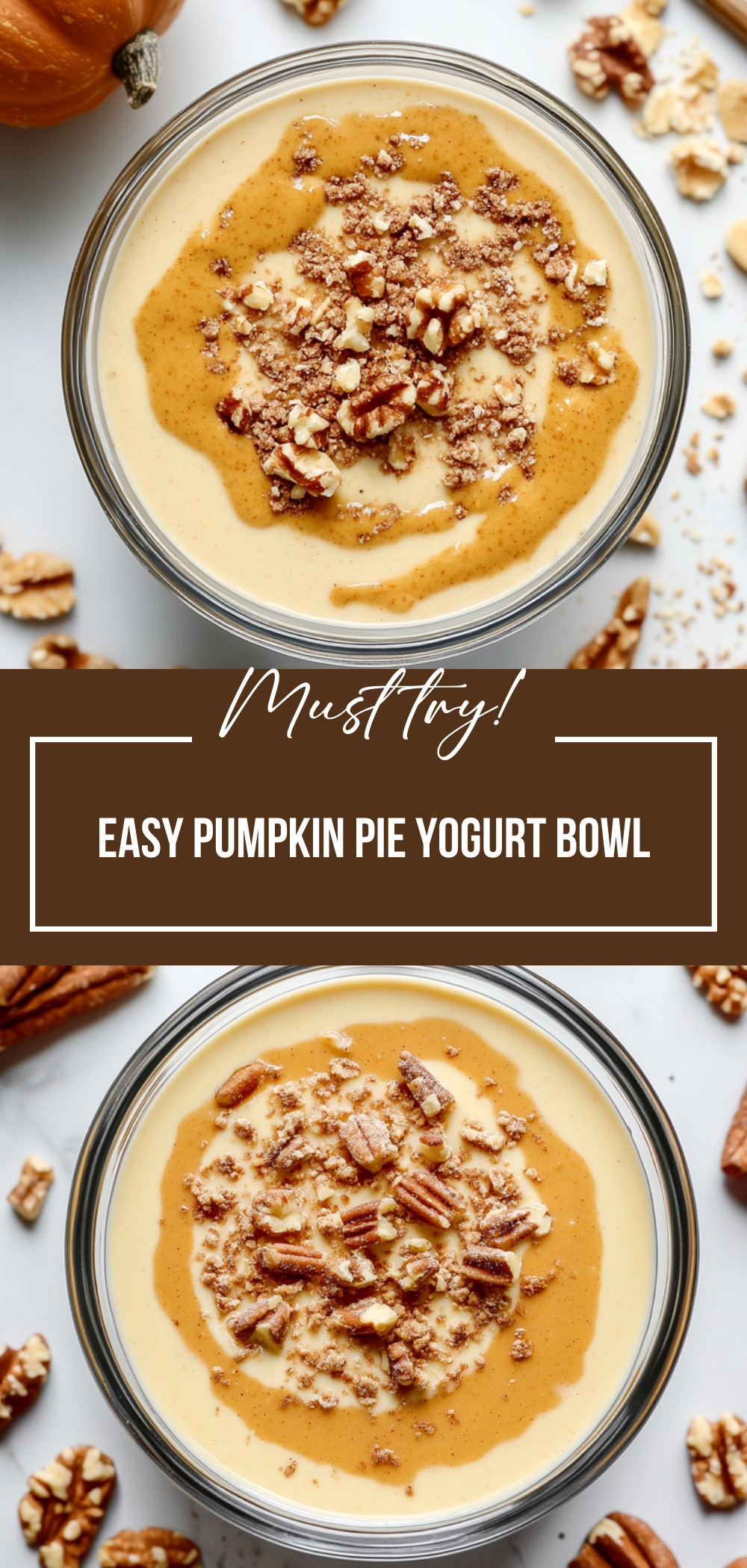 Easy Pumpkin Pie Yogurt Bowl