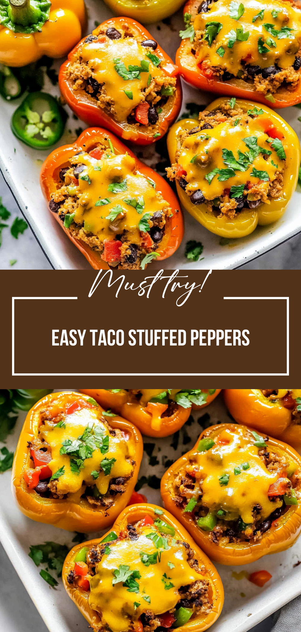 Easy Taco Stuffed Peppers