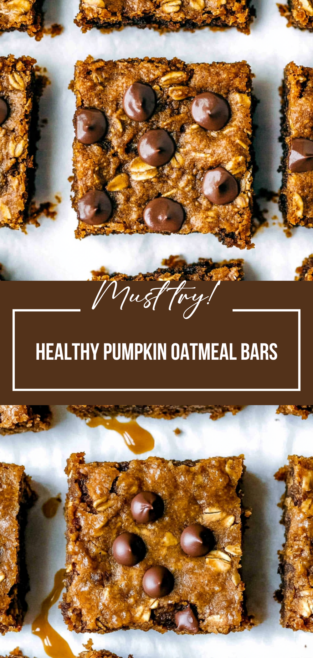 Healthy Pumpkin Oatmeal Bars