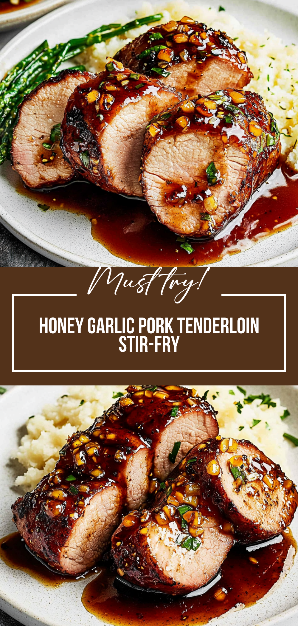 Honey Garlic Pork Tenderloin
