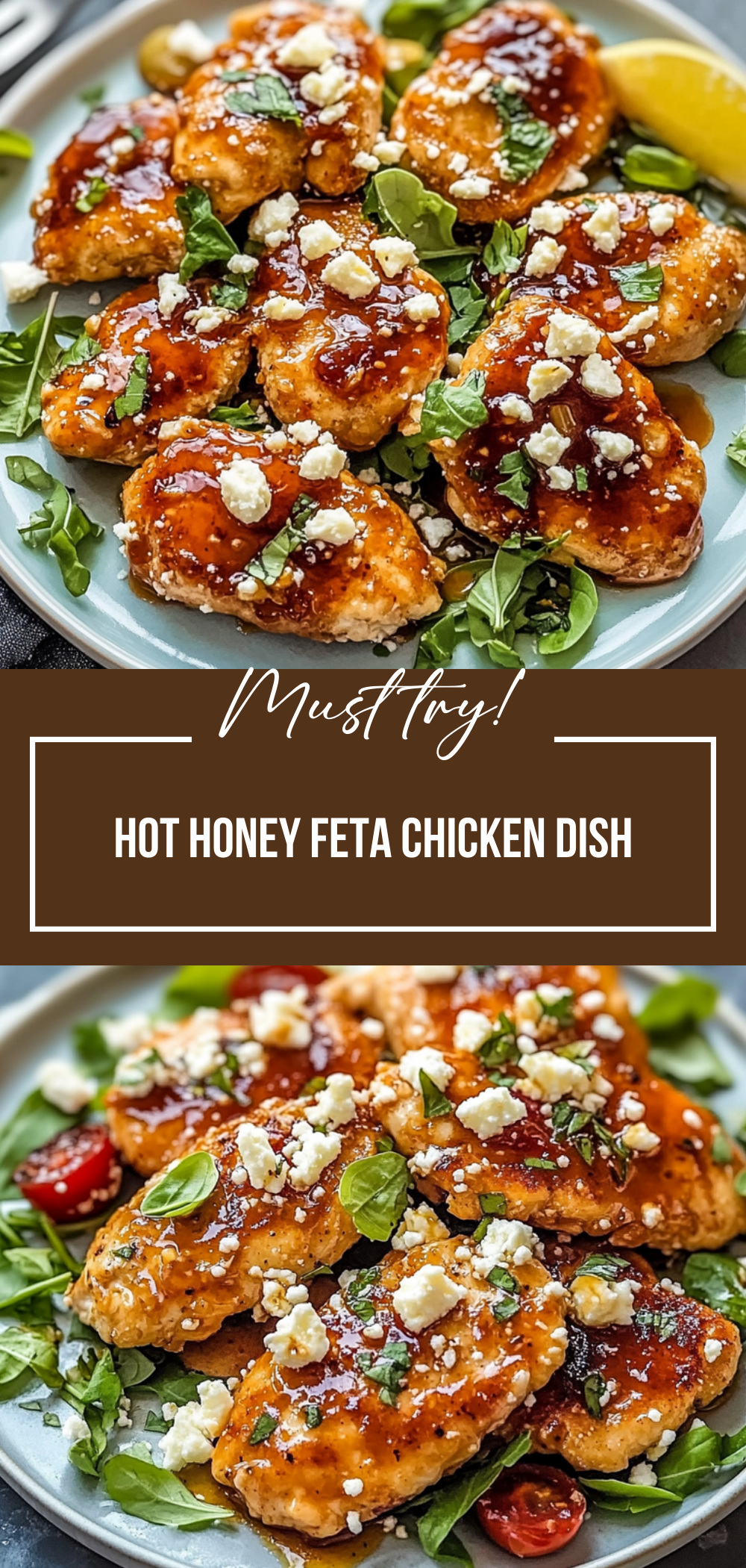 Hot Honey Feta Chicken Dish: A Deliciously Spicy and Savory Recipe