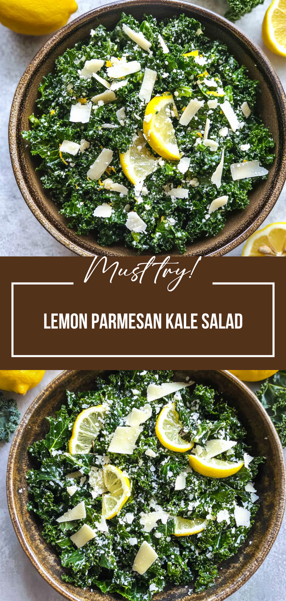 Lemon Parmesan Kale Salad