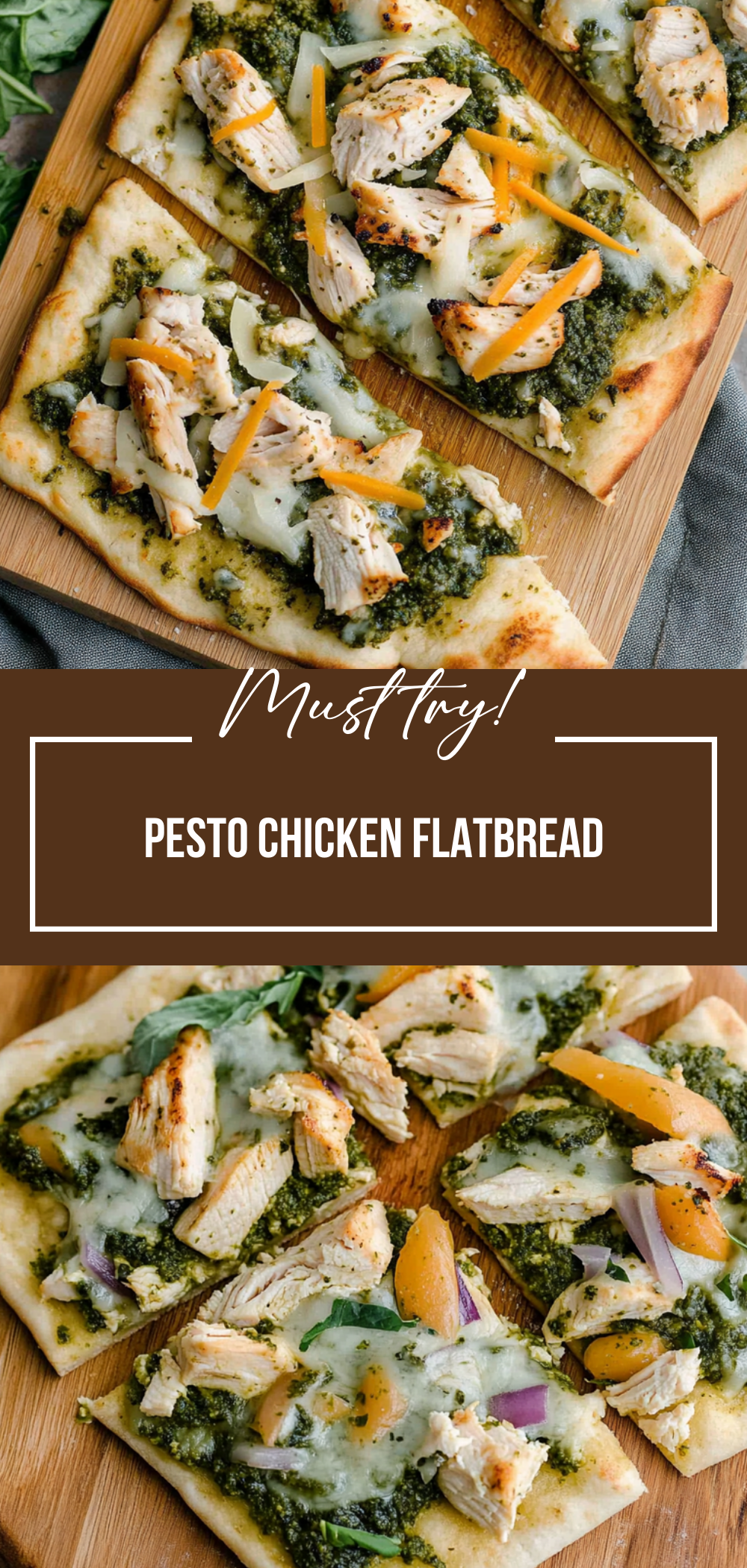 Pesto Chicken Flatbread: A Delicious and Easy Recipe for Dinner