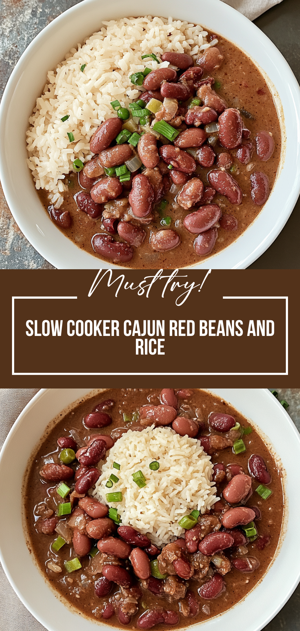 Slow Cooker Cajun Red Beans and Rice