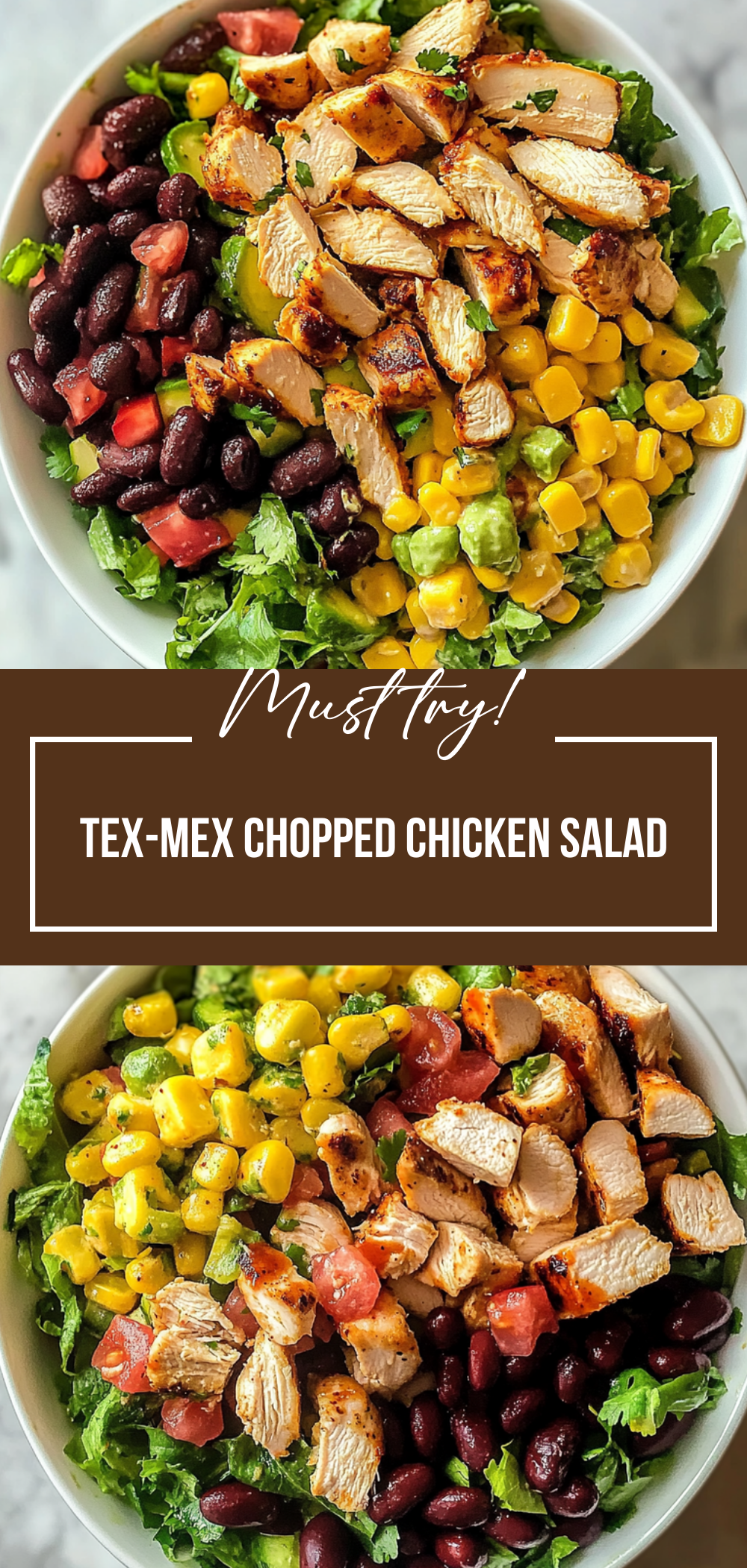 Tex-Mex Chopped Chicken Salad