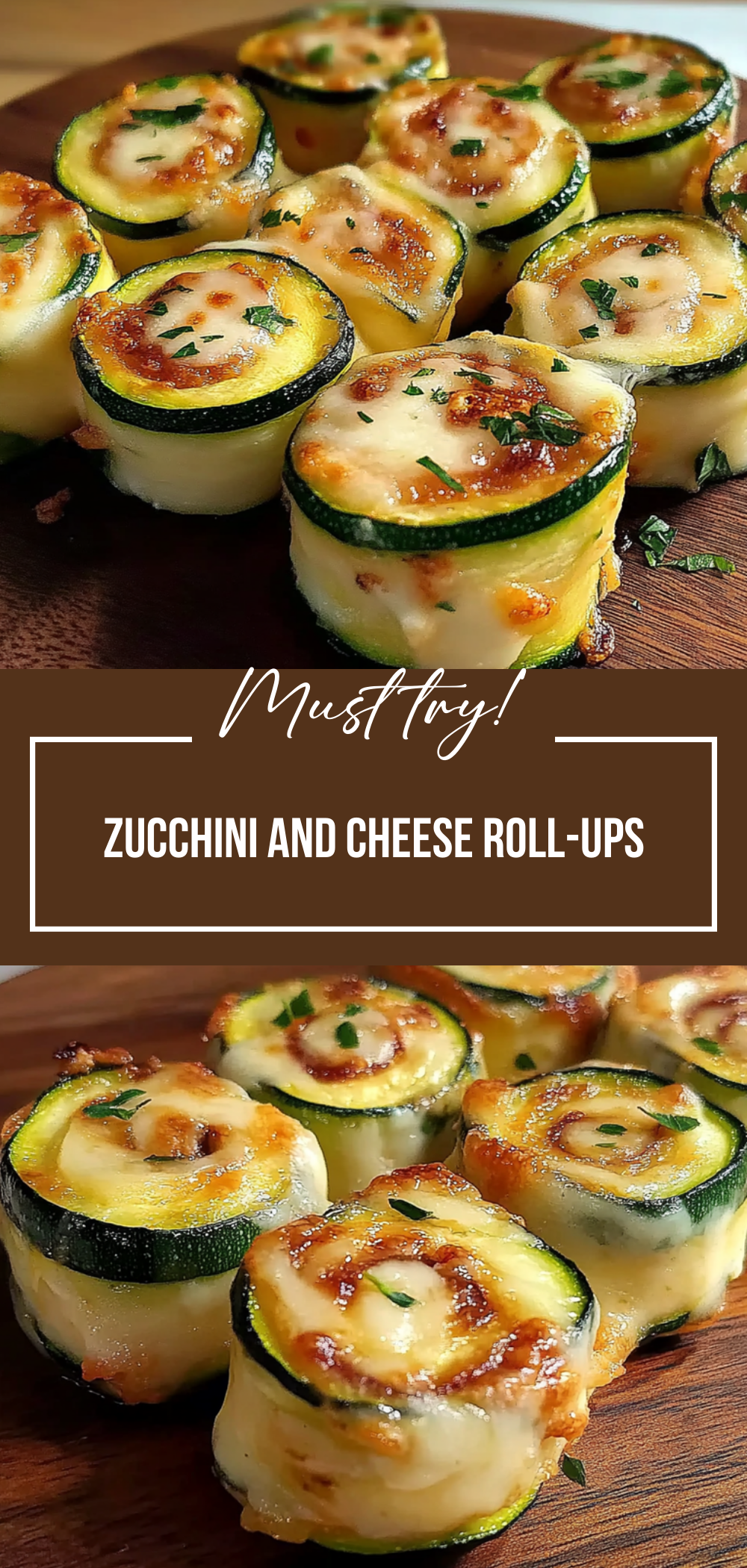 Zucchini and Cheese Roll-Ups
