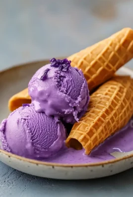 Delicious Turon With Ube Ice Cream for a Sweet Twist!